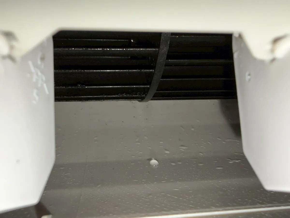 洗浄後の吹出口